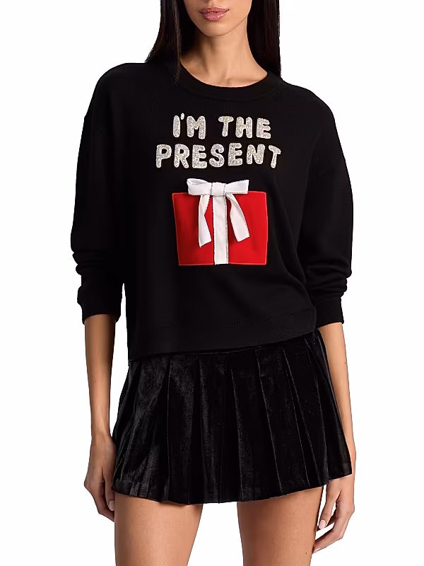 Perry Present Crewneck Sweater - View 3